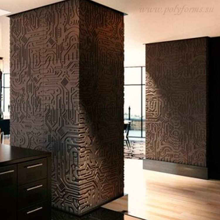 Гипсовые 3D панели EX-Machina B 600x600